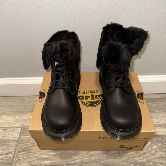 New Size 5 Dr. Martens 1460 Kolbert Boot - Black - Picture 3 of 8